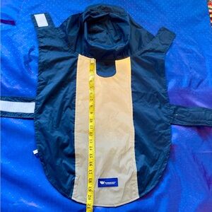 XL Dog Rain Jacket with Reflective Back
